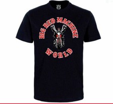 Hells Angels Support 81 T-Shirt Big Red Machine WORLD Black