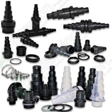Pond pump /filter pipe hosetail fittings,male/female thread/barb connectors