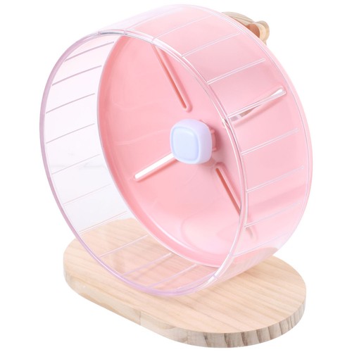 Silent pink hamster wheel abs - hamster,