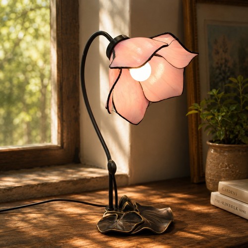 Antique tiffany style pink - antique,