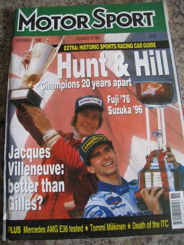 Motor sport nov - motor, 1996
