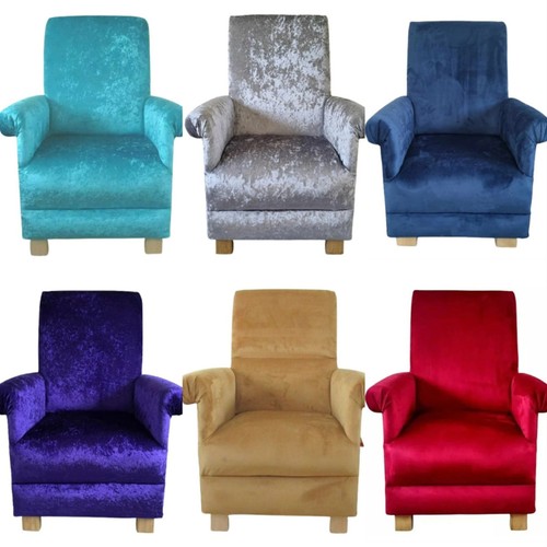 Velvet fabric child chair - velvet, child's