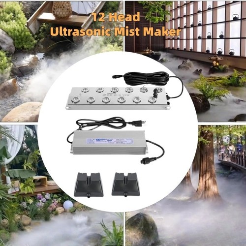 Head ultrasonic mist maker - 12,