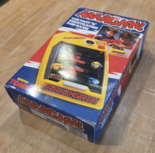 Tomy aaaaghh handheld pinball - tomy,
