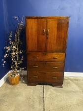 Antique Oak Tallboy Chest of
