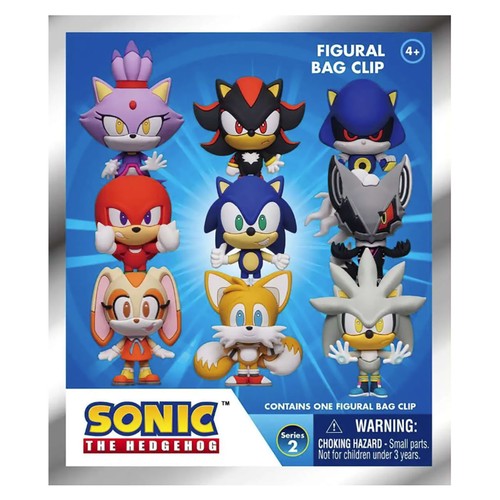 Figural keyring sonic - 3d,