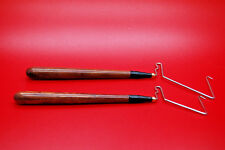2X Fly Tying Rotatting Rotary wooden Whip Finish Finisher Tool,Fly fishing 