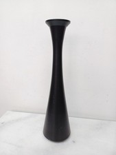 Barker & Stonehouse Tall Black Metal Vase 30cm Elegant Scandi Modern Style