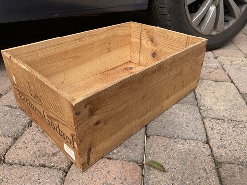 Vintage wooden wine box crate - wooden, box/crate