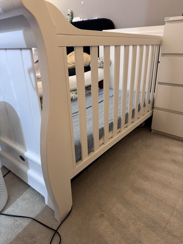 Boori sleigh cot bed - sleigh,