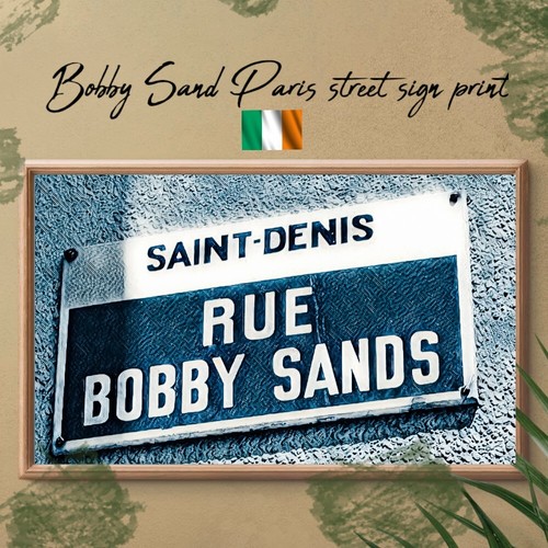 Rue bobby sands - rue, paris