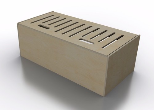 Van storage box seat - box, for