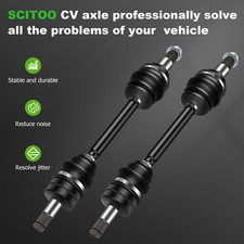 For Yamaha Grizzly 700 2016-2020 2021 2022 Pair Front CV Axle Shafts