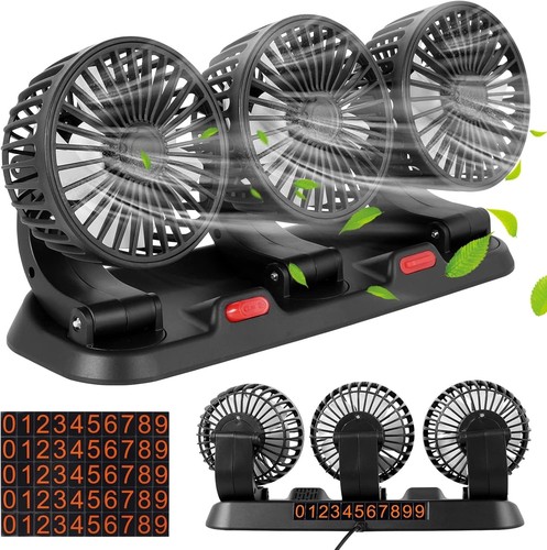 Head car fan - 360°, rotate
