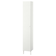 Ikea NYSJÖN High Display Cabinet Cupboard Storage Sideboard White 30x190 cm