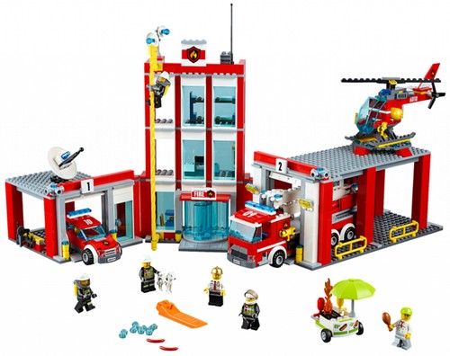 Lego 60110 fire station - lego,