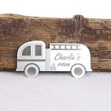 Fire Engine Mirror Set