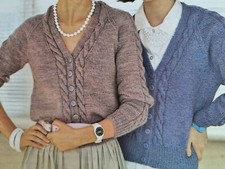 Knitting Pattern Lady's DK
