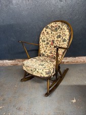 Ercol chair, Windsor Blue