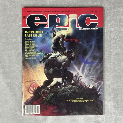 Epic illustrated 1985 vol - epic,