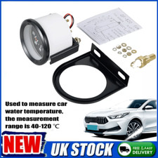 2"" 52 mm Car Auto Digital LED Water Temp Temperature Gauge Kit 40-120℃ UK