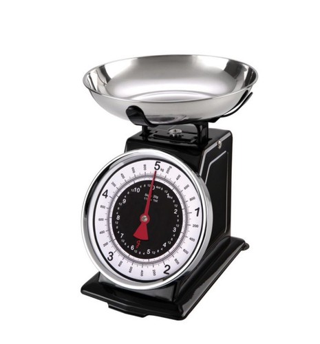 Black retro mechanical kitchen - black,