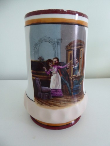 Vintage lithophane stein - vintage,