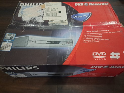 Philips dvdr75 progressive - dvdr75/17,
