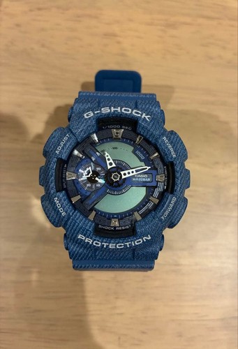 Casio shock denim pattern - g-shock,
