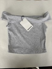 BERSHKA Women’s Grey Off The