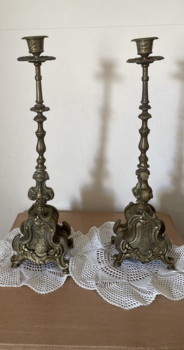 Pair antique french rococo - antique,