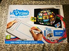 Wii U Draw Tablet game box and