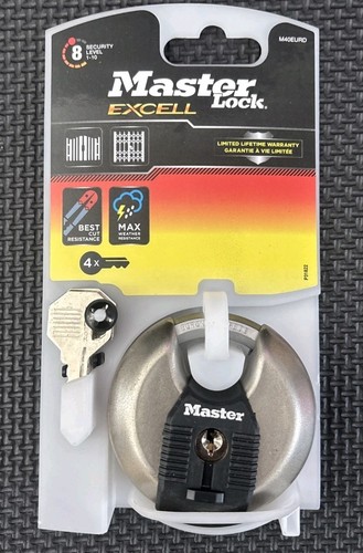 Master lock padlock round - lock,