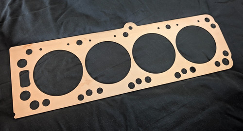 Copper head gasket fit - gasket,