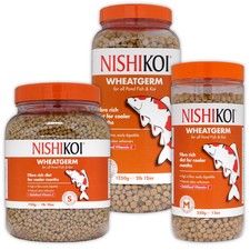 Nishikoi Wheatgerm Floating Pellet Fish Food Pond Protein Autumn Winter Koi