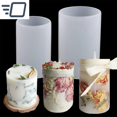 Pillar candle moulds for - pillar,