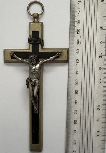 Antique very large crucifix - antique,
