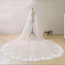 UK 3 x 3M Lace Edge Cathedral