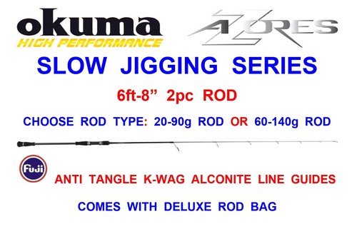 Okuma azores 2pc slow jigging - 2pc,
