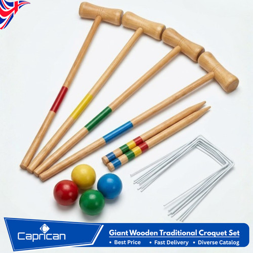 Player wooden croquet - 4,