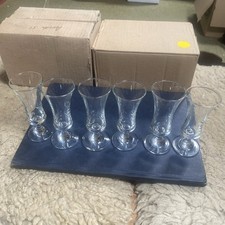 Set of 6 Small Clear Glass