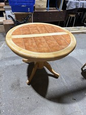 DINING TABLE Oak Round Oval
