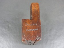 Wooden moulding plane 5/8" ogee vintage old tool by Gabriel
