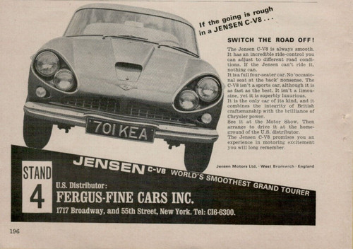 1964 jensen four - 1964, four-seater