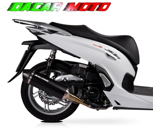 Muffler black malossi honda - rx,