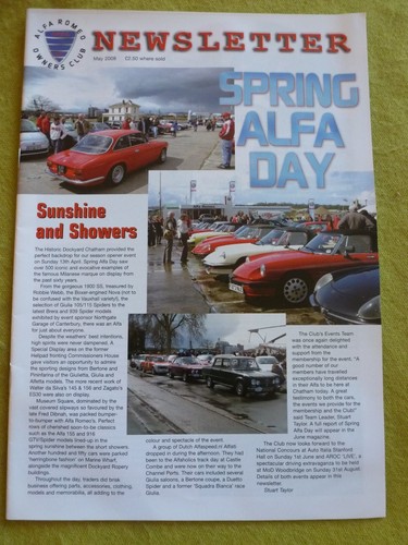 Alfa romeo owners club news - romeo,