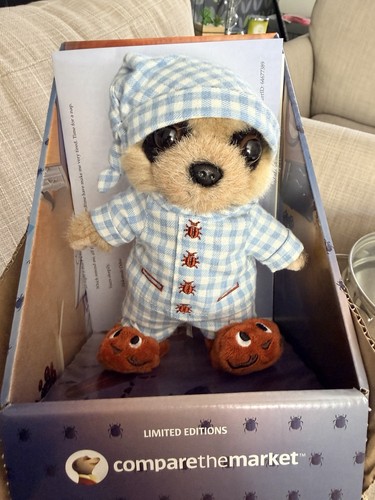 Sleepy oleg meerkat toy - oleg, boxed