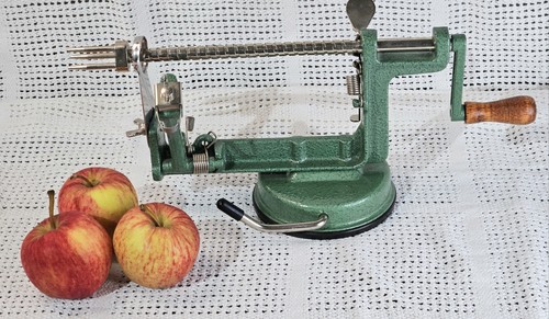 Mechanical apple peeler - peeler, in