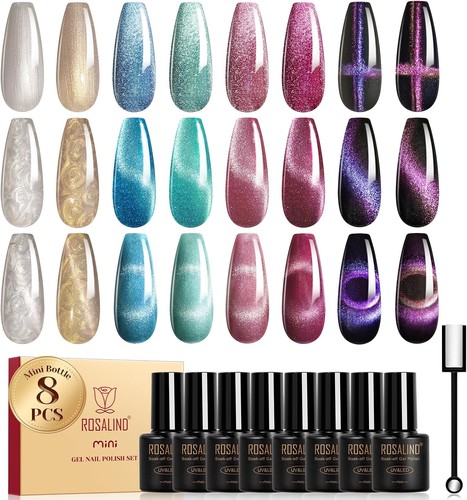 Cat eye gel - eye, nail