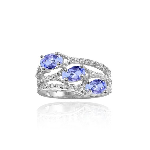 Sterling silver tanzanite and - sterling,
